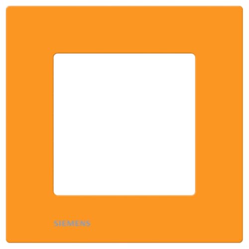 Siemens Delta Viva plaque simple orange