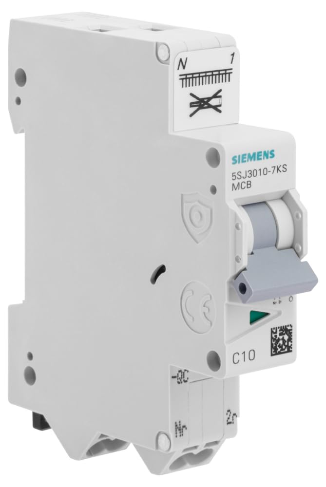 Siemens Sentron disjoncteur P+N 10A auto courbe C