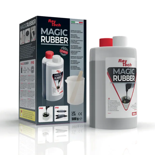 Raytech Magic Rubber résine isolante bicomposant 1 kV