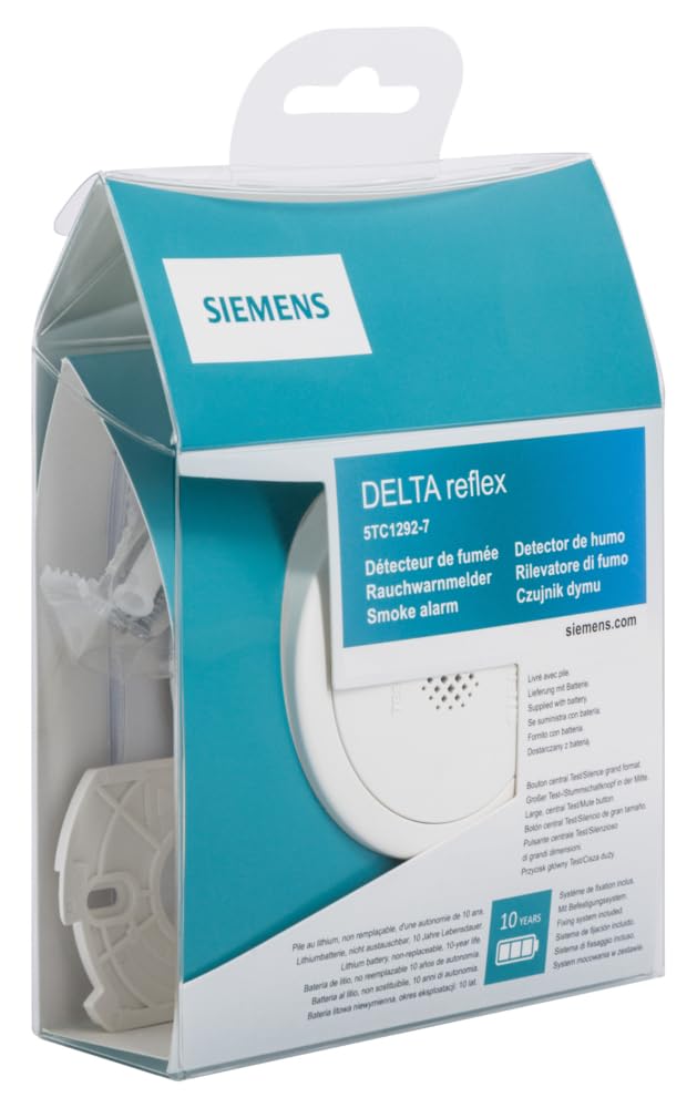 Siemens delta ONE 5TC1292-7 Détecteur fumée NF 10 ans