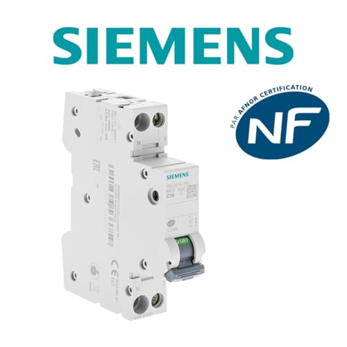 Siemens Sentron Disjoncteur 16A Ph+N courbe C 4,5kA