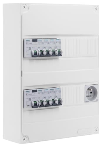 Siemens Tableau Électrique Pré-Équipé 2 Rangées 26 Modules