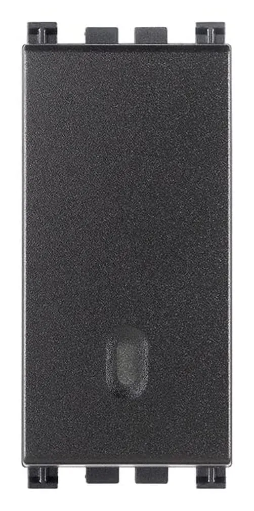 Vimar Arké 19000 interrupteur gris 1 module 10AX