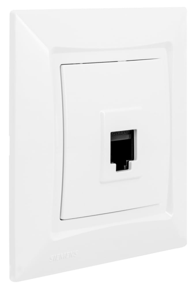 Siemens Delta One prise RJ45 blanc