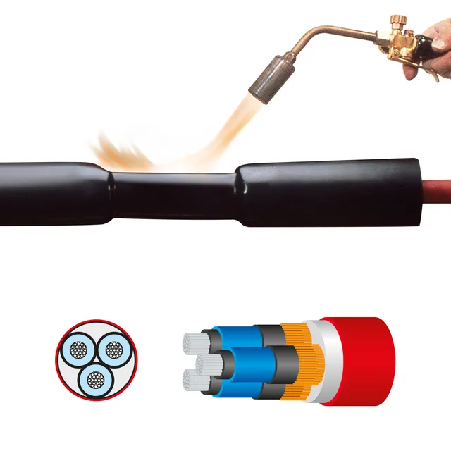 Raytech Jonction thermorétractable 36 kV tripolaire mixte