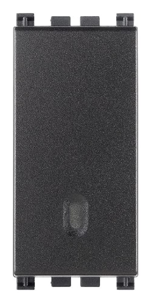 Vimar Arké 19008 poussoir 1P 10A gris 1 module