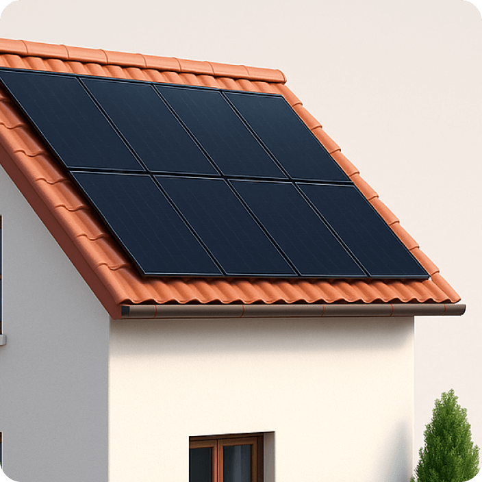 Beem Energy Beem Roof 7000W panneaux solaires toiture 7 kWc