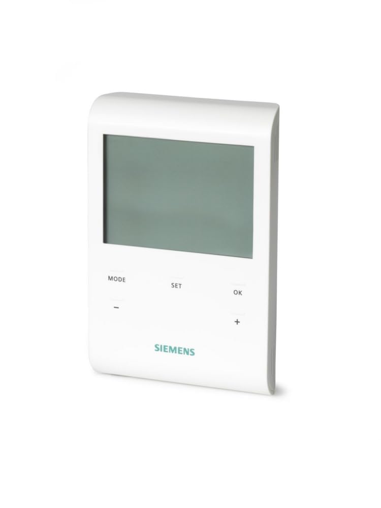 Siemens RDE100 thermostat d'ambiance programme horaire 5-35°C