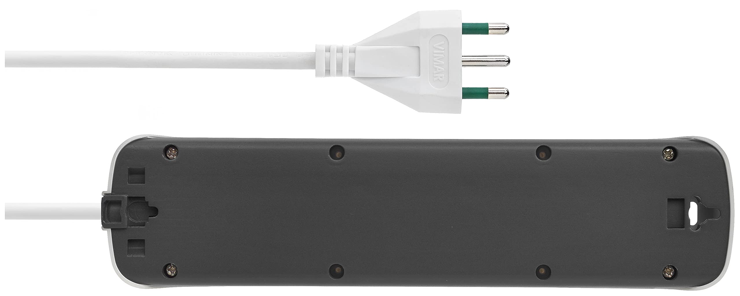 Vimar 00447.CC.B Multiprise Wi-Fi 3 Schuko + USB blanc