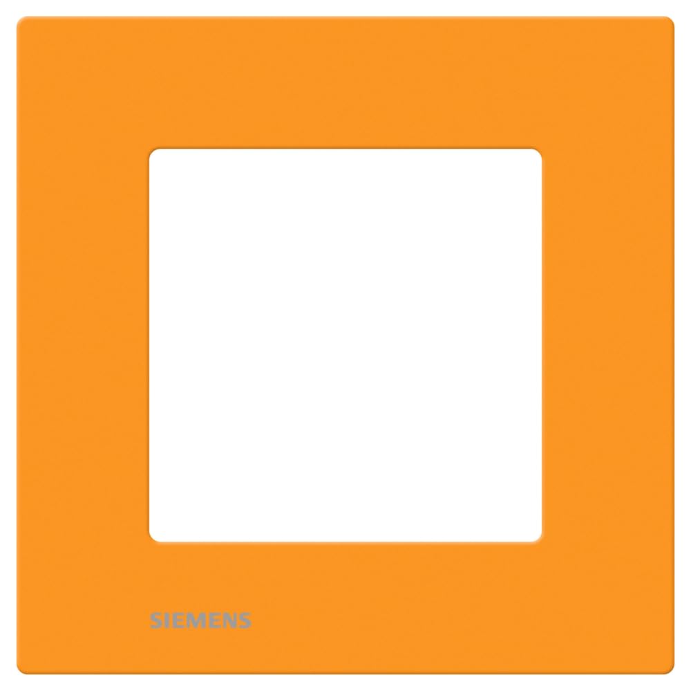 Siemens Delta Viva plaque simple orange