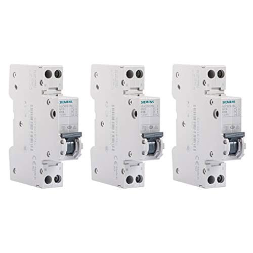 Siemens SENTRON 5SY3010-7KL disjoncteur 10A lot de 3 courbe C