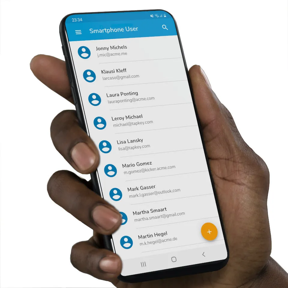 Tapkey Plans Smartphone User Pack licence 10 utilisateurs 12 mois