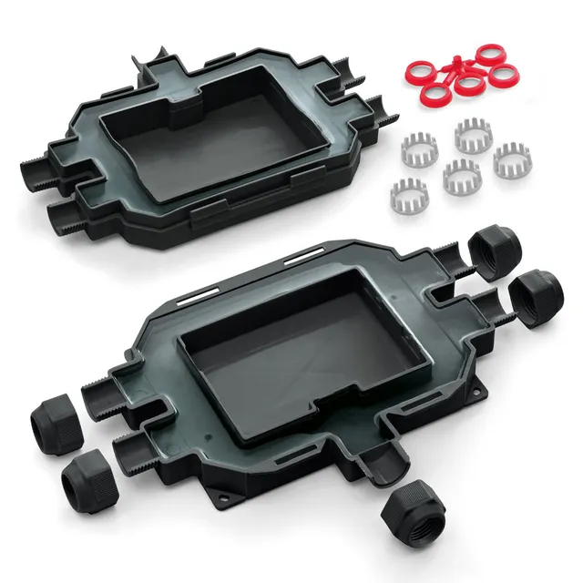 Raytech Fox Box IP68 boîte gel 5 entrées câbles 6-18 mm