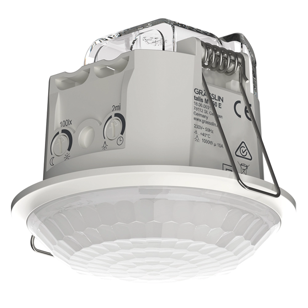 Grasslin talis M 360 E détecteur de mouvement plafond 360° 1 canal
