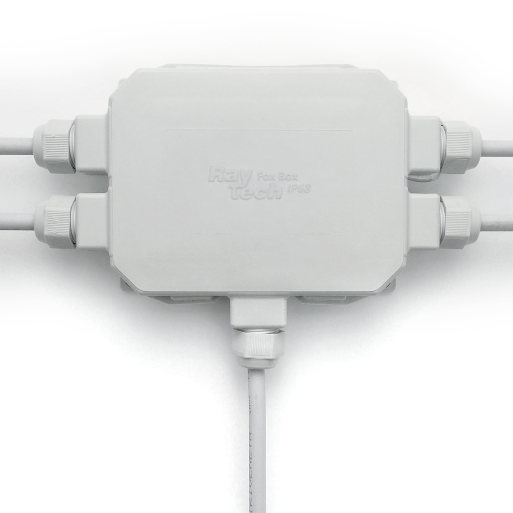 Raytech Fox Box IP68 boîte gel 5 entrées câbles 6-18 mm