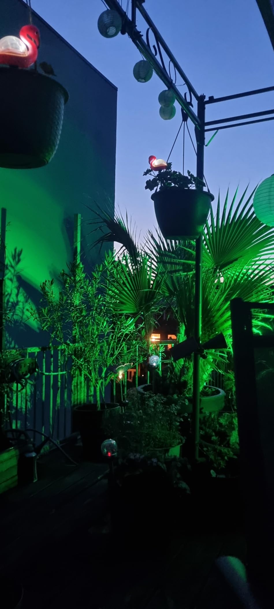 T-Sun Spot Lights spot solaire vert 4 pièces IP65