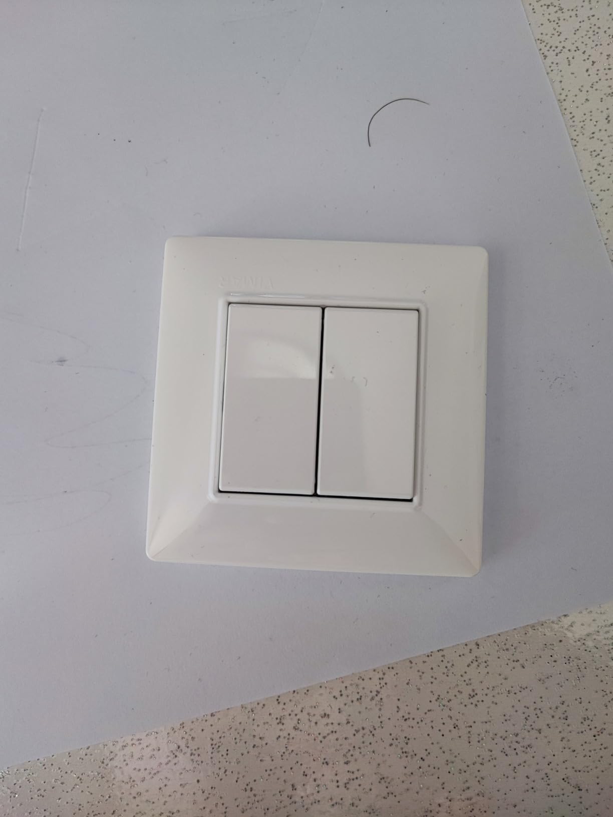 Vimar Plana 0K03925.04 commande sans pile sans fil blanc
