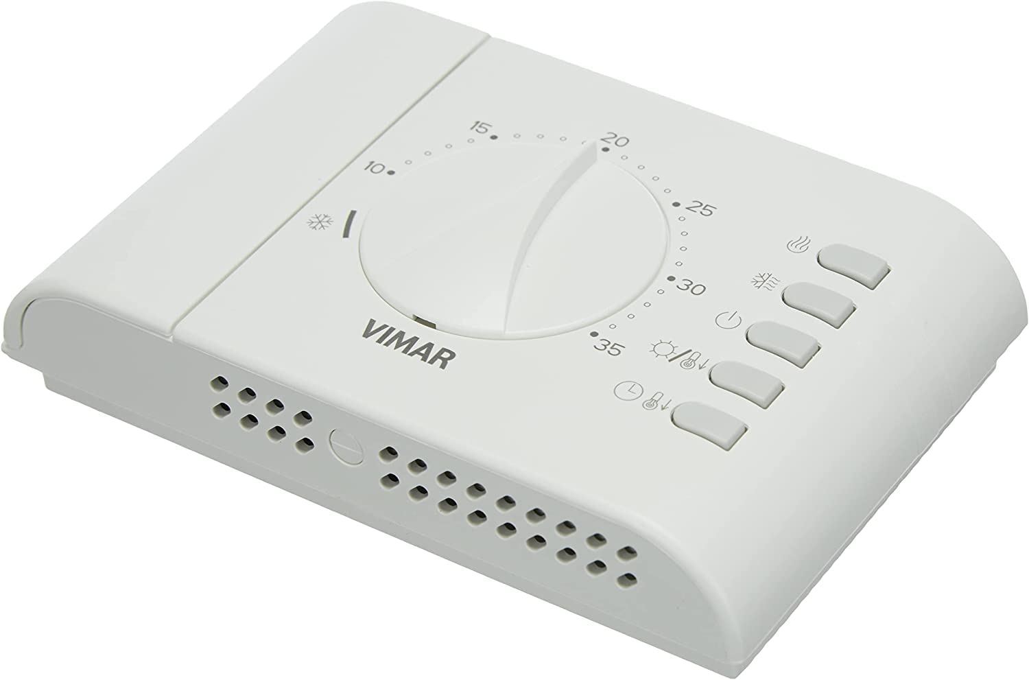 Vimar 02900.1 thermostat électronique mural piles AA