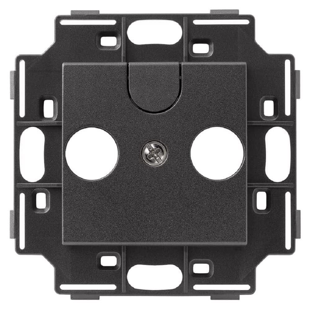 Vimar Arké 19319 adaptateur coaxial TV 2 modules gris