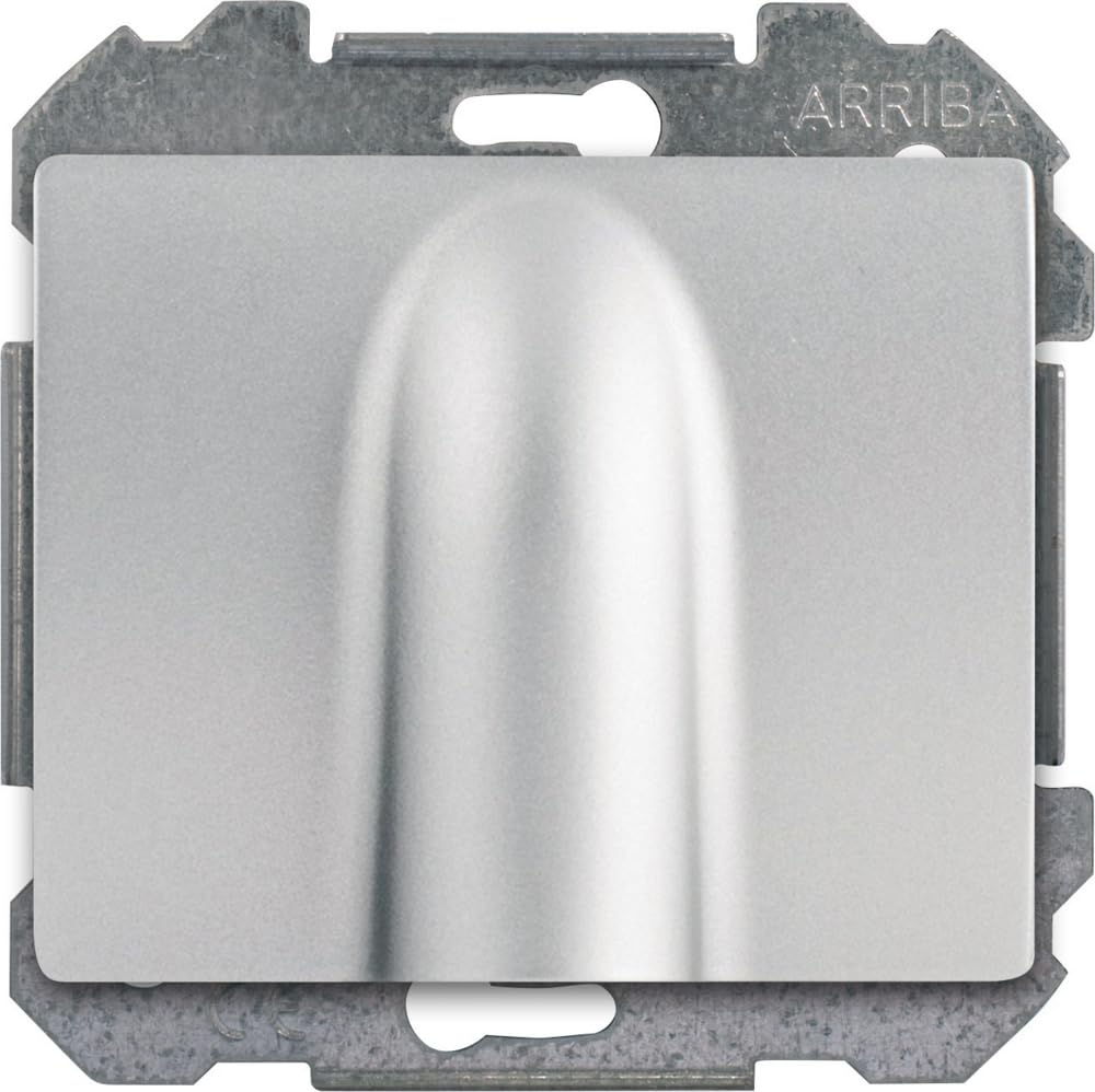 Siemens Delta Iris sortie de câble alu silver