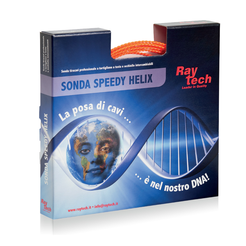 Raytech Speedy Helix aiguille tire-fil polyester 5 mm