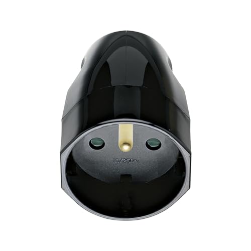 Vimar 00251 prise Sicury 2P+T 16A noir