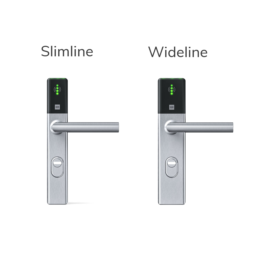 Tapkey Guard S DOM poignée électronique Set Slimline noir IP66