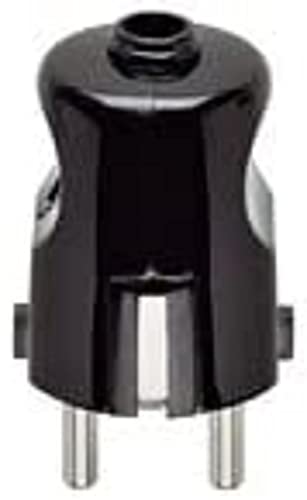 Vimar 00231 fiche 2P+T 16A 250V noire