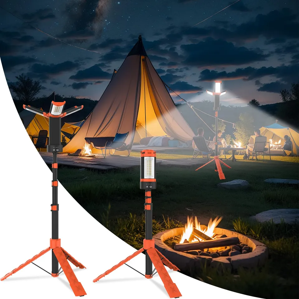 T-Sun Work Lights projecteur chantier LED 9000mAh + trépied