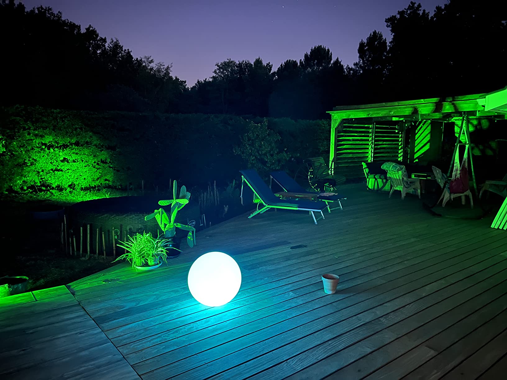 T-Sun Spot Lights spot solaire vert 4 pièces IP65