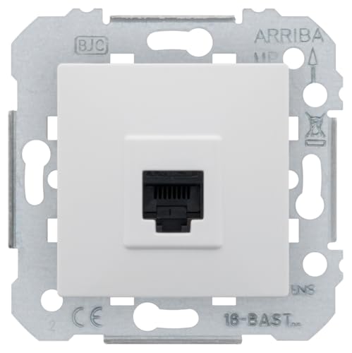 Siemens Delta Viva prise RJ45 blanc réseau