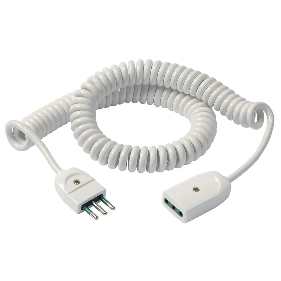 Vimar 0P32352.B prolongateur 5 m blanc 10A 250V italien