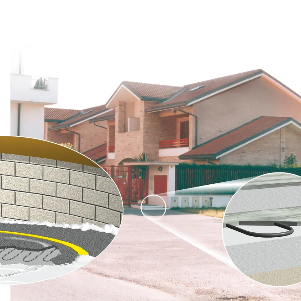 Raytech Domestic MCA Ramp câble chauffant autorégulant béton rampe