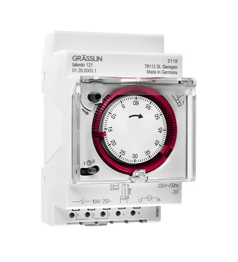 Grasslin talento 121 horloge programmable digitale 1 canal