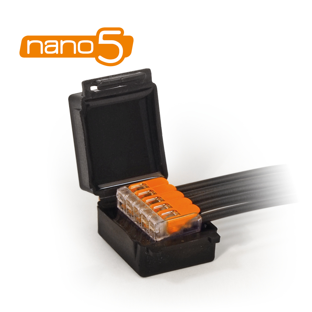 Raytech Nano Joint boîte gel étanche droite dérivation 1-4 mm²