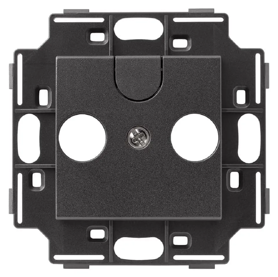 Vimar Arké 19319 adaptateur coaxial TV 2 modules gris