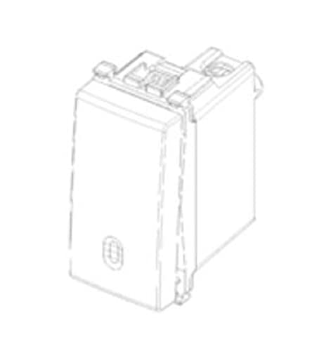 Vimar Arké 19000 interrupteur gris 1 module 10AX