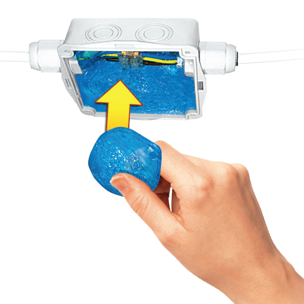 Raytech Power Kit IP68 boîtier gel réutilisable plafond