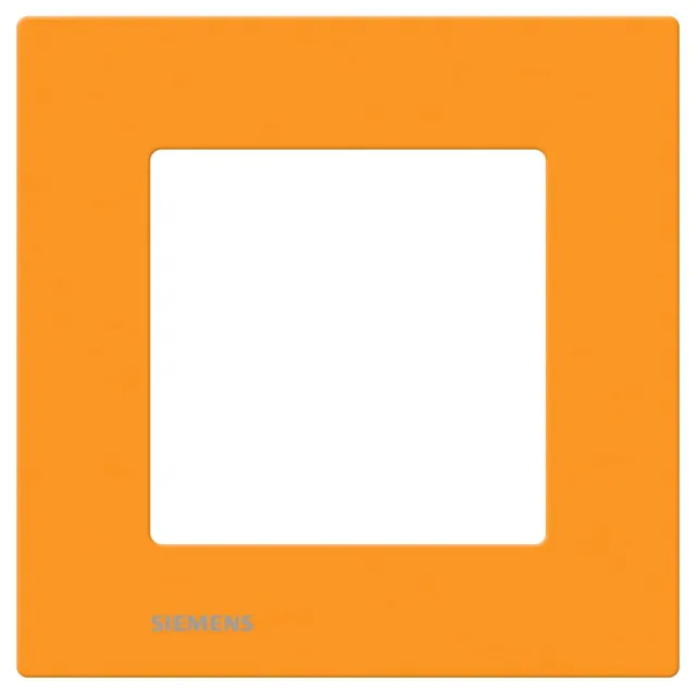 Siemens Delta Viva plaque simple orange