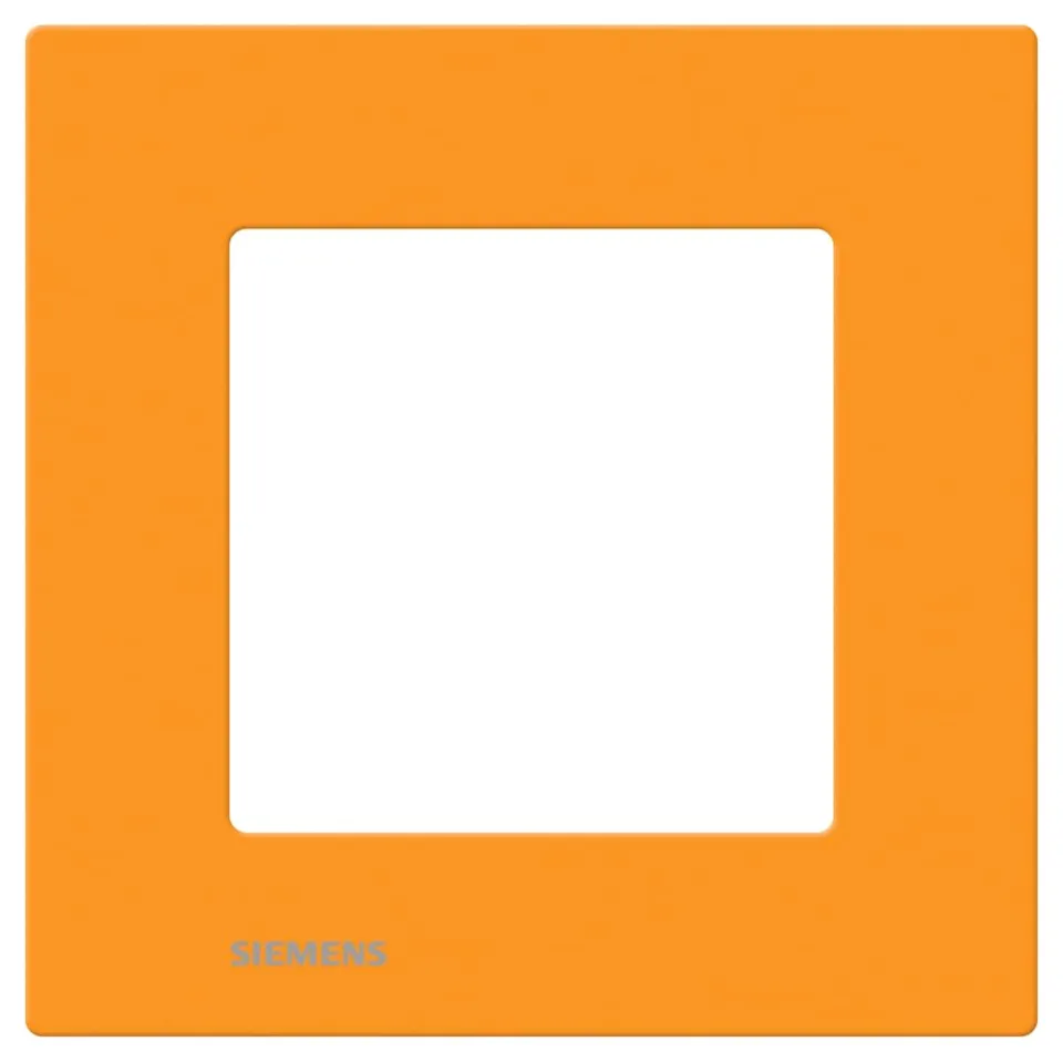 Siemens Delta Viva plaque simple orange