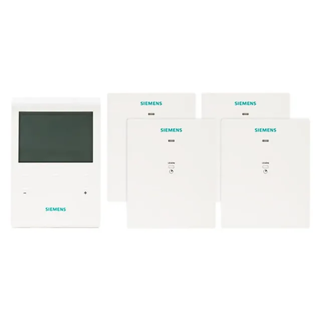Siemens RDE100.1FPRFS pack programmateur fil pilote 3 zones