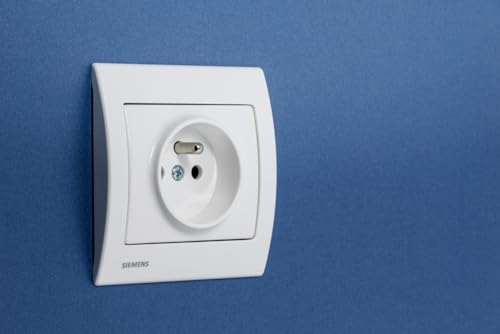 Siemens Delta Iris prise 2P+T blanc à éclipses