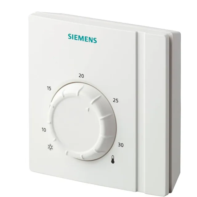 Siemens RAA21 thermostat d’ambiance mural 8-30°C 24-250V