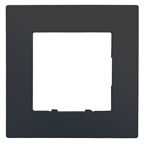 Siemens Delta Viva plaque simple anthracite 1 poste