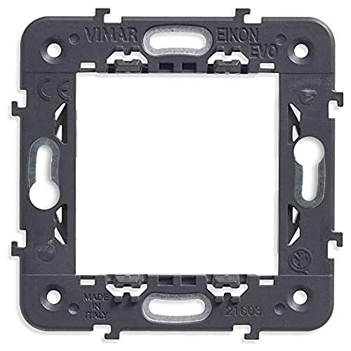 Vimar Eikon Evo 21603 support 2 modules sans vis
