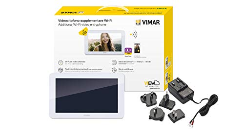 Vimar K40947 Moniteur vidéo tactile 7" Wi-Fi mains-libres
