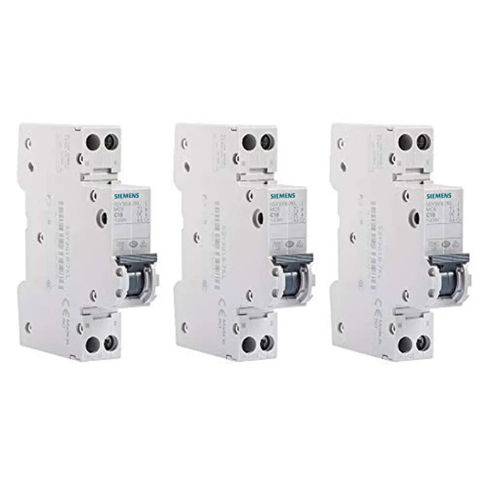 Siemens SENTRON 5SY3010-7KL disjoncteur 10A lot de 3 courbe C