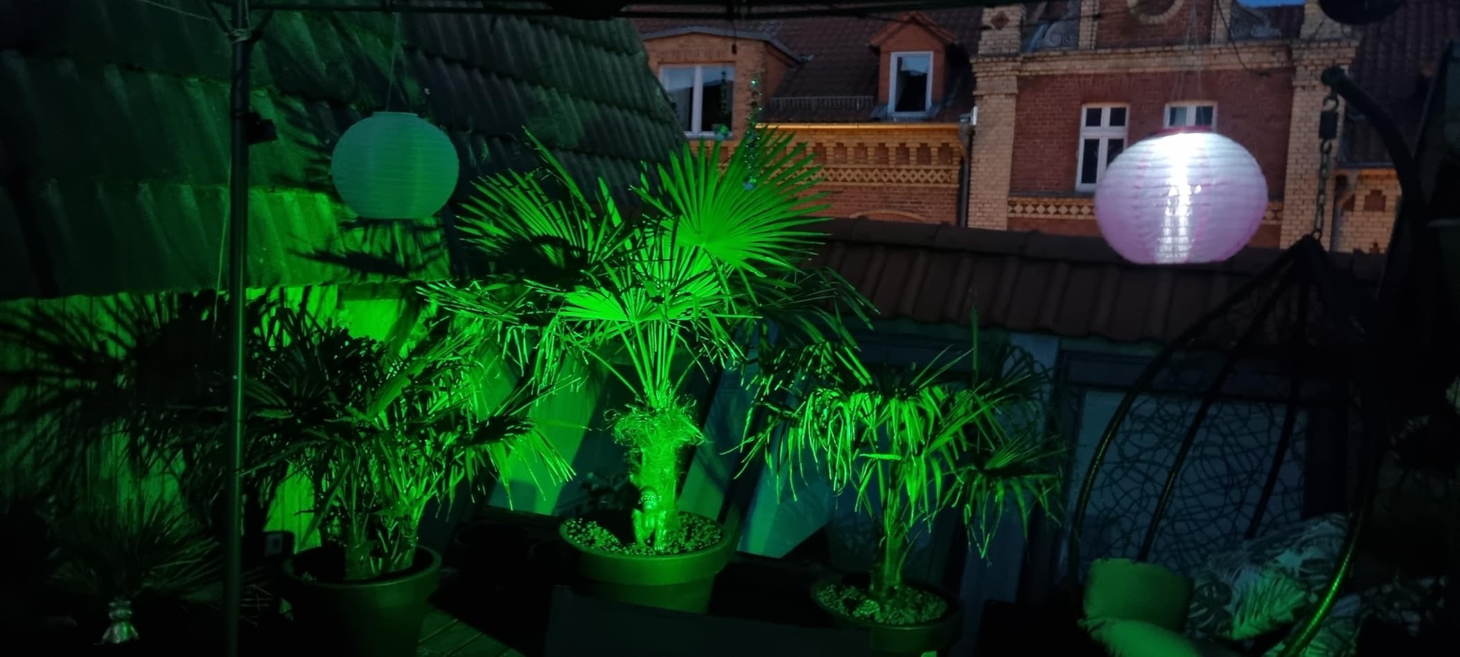 T-Sun Spot Lights spot solaire vert 4 pièces IP65