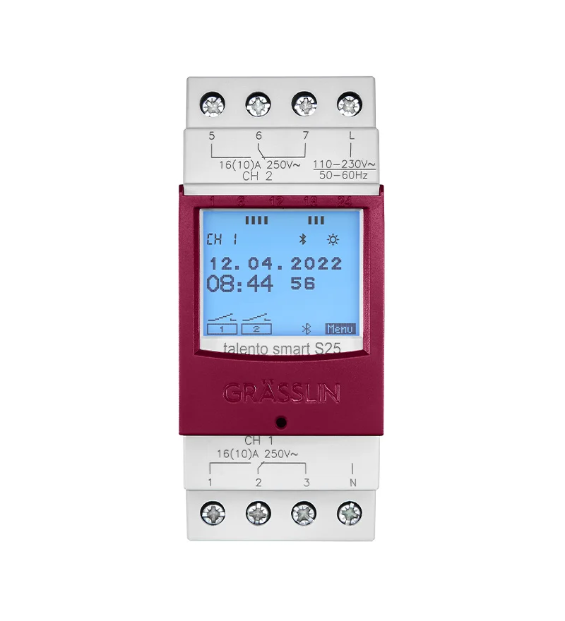 Grasslin talento smart S25 programmateur connecté rail