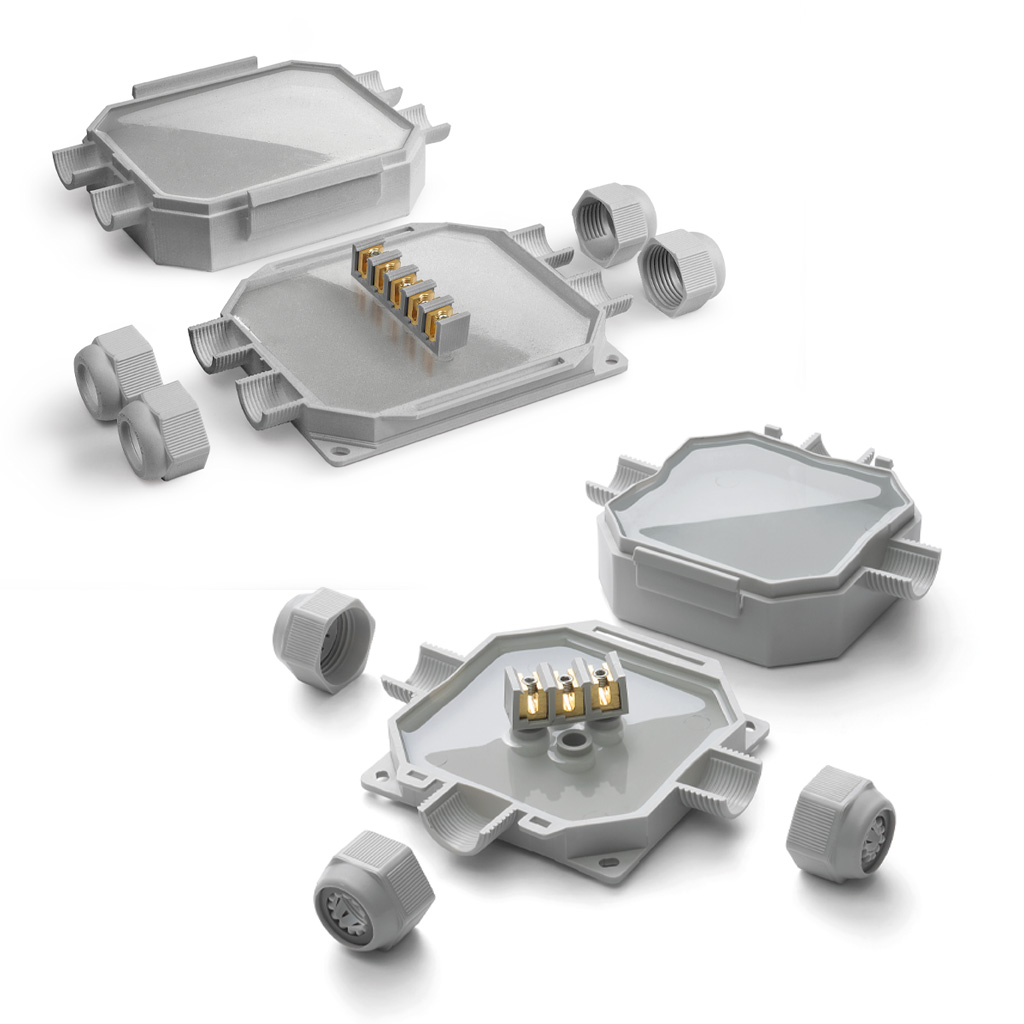 Raytech MCA Box boîte de dérivation gel IP68 3 entrées